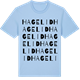 Blue Soul t-shirt med Hagelid ordlek t-shirt