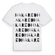 Hakared ordlek t-shirt