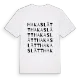 Hakaslätt ordlek t-shirt
