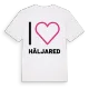 Jag älskar Häljared t-shirt stort tryck