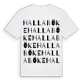 Hallaböke ordlek t-shirt