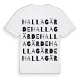 Hallagärde ordlek t-shirt
