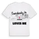 Någon i Hallägra älskar mig t-shirt