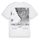 Hallands län karta t-shirt