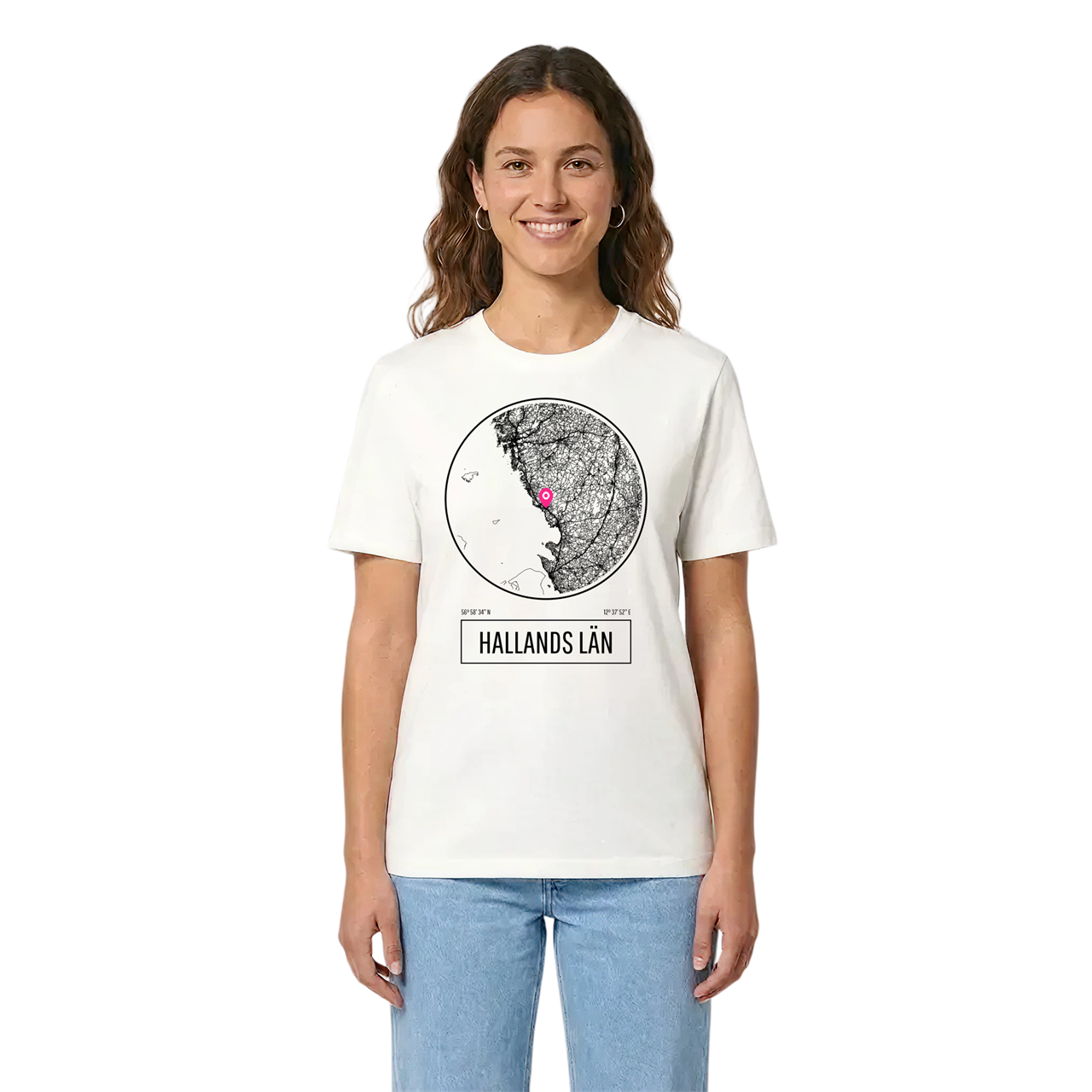 Hallands län t-shirt i miljö