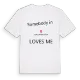 Någon i Hallands län älskar mig t-shirt