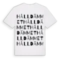 Hålldämmet ordlek t-shirt