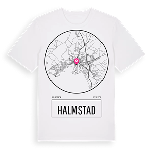 Halmstad t-shirt – ekologisk bomull t-shirt från Pinshirt