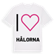 Jag älskar Hålorna t-shirt stort tryck