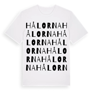 Hålorna ordlek t-shirt – ekologisk bomull t-shirt från Pinshirt