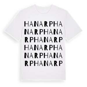 Hanarp ordlek t-shirt – ekologisk bomull t-shirt från Pinshirt