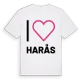 Jag älskar Harås t-shirt stort tryck