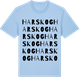 Blue Soul t-shirt med Harskog ordlek t-shirt