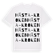 Hästa-kroken ordlek t-shirt