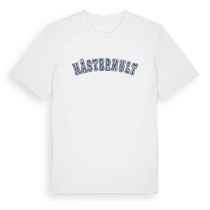 Hästerhult college t-shirt – ekologisk bomull t-shirt från Pinshirt