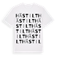 Hästilt ordlek t-shirt