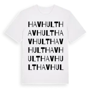 Havhult ordlek t-shirt – ekologisk bomull t-shirt från Pinshirt
