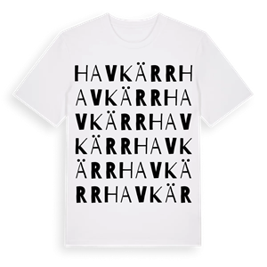 Havkärr ordlek t-shirt – ekologisk bomull t-shirt från Pinshirt