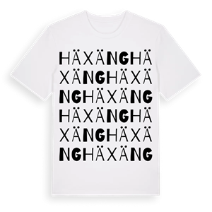 Häxäng ordlek t-shirt – ekologisk bomull t-shirt från Pinshirt