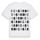 Heagård ordlek t-shirt