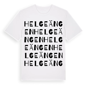 Helgeängen ordlek t-shirt – ekologisk bomull t-shirt från Pinshirt