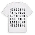 Helgesbjär ordlek t-shirt