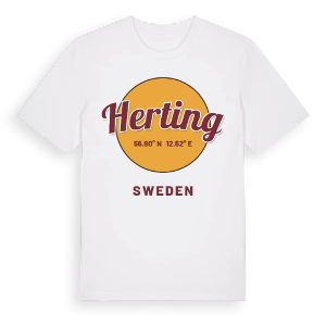 Herting cirkel t-shirt – ekologisk bomull t-shirt från Pinshirt