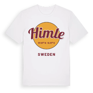 Himle cirkel t-shirt – ekologisk bomull t-shirt från Pinshirt