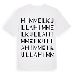 Himmelkulla ordlek t-shirt – ekologisk bomull t-shirt från Pinshirt