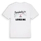 Någon i Hjälm älskar mig t-shirt