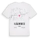 Hjälmared karta t-shirt