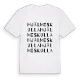 Hjälmeskulla ordlek t-shirt