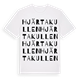 Hjärtakullen ordlek t-shirt