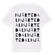Hjärtedal ordlek t-shirt