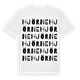 Hjörne ordlek t-shirt