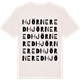 Vintage White t-shirt med Hjörnered ordlek t-shirt