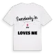 Någon i Hög älskar mig t-shirt