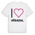 Jag älskar Högadal t-shirt stort tryck