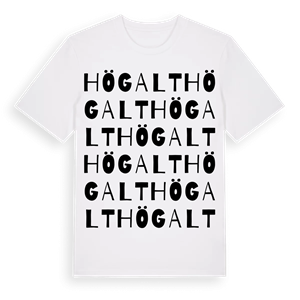 Högalt ordlek t-shirt – ekologisk bomull t-shirt från Pinshirt