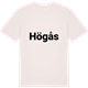 Vintage White t-shirt med Högås fetstil t-shirt