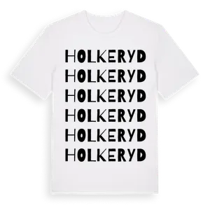 Holkeryd ordlek t-shirt – ekologisk bomull t-shirt från Pinshirt