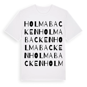 Holmabacken ordlek t-shirt – ekologisk bomull t-shirt från Pinshirt