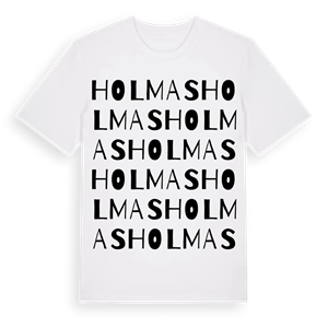 Holmas ordlek t-shirt – ekologisk bomull t-shirt från Pinshirt