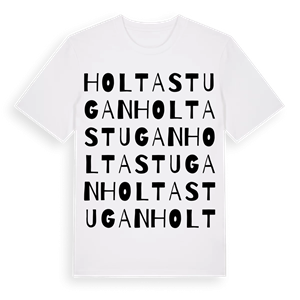 Holtastugan ordlek t-shirt – ekologisk bomull t-shirt från Pinshirt