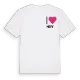 Jag älskar Hov t-shirt litet tryck