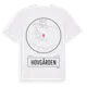 White t-shirt med Hovgården t-shirt