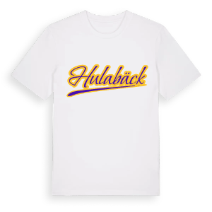 Hulabäck baseball t-shirt – ekologisk bomull t-shirt från Pinshirt