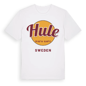Hule cirkel t-shirt – ekologisk bomull t-shirt från Pinshirt