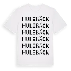 Hulebäck ordlek t-shirt – ekologisk bomull t-shirt från Pinshirt