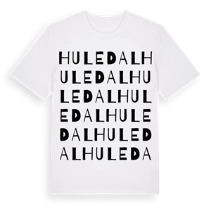 Huledal ordlek t-shirt – ekologisk bomull t-shirt från Pinshirt